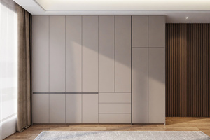 Factory Direct One-Stop Custom-Made Modern Durable Adjustable Freestanding Solid Wood Eco-Friendly <strong>Large</strong> Capacity <strong>Wardrobe</strong> - Product Image 4