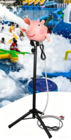 Machine à mousse électrique Payton 1000W à commande manuelle pour fêtes aquatiques pour enfants avec support AC 110V-240V