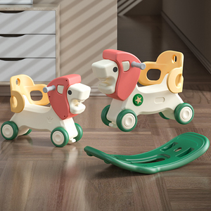 <span class=keywords><strong>Cheval</strong></span> <span class=keywords><strong>à</strong></span> <span class=keywords><strong>bascule</strong></span> en plastique en promotion pour enfants de maternelle, jouet <span class=keywords><strong>à</strong></span> chevaucher pour bébé, <span class=keywords><strong>cheval</strong></span> <span class=keywords><strong>à</strong></span> <span class=keywords><strong>bascule</strong></span> d'intérieur - Product Image 2