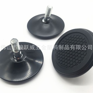 70mm Stainless Steel Black Swing Foot Pad Adjustable Non Slip Furniture <b>Protector</b> For <b>Table</b> Chair - Product Image 5