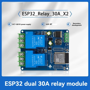 DC7-28/5V alimentatore WIFI BT2-Channel 30A scheda di sviluppo modulo relè ESP32 sviluppo secondario - Product Image 5