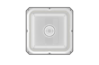 Plafonnier LED pour station-service, température de couleur 3500K-6000K, plan de conception AutoCAD, éclairage de canopée de station-service, IP65, 100W-200W, antidéflagrant