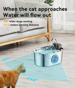 <span class=keywords><strong>Bebedero</strong></span> Inalámbrico Personalizado de Acero Inoxidable de 3.2L para Perros y <span class=keywords><strong>Gatos</strong></span> con Batería de 4000mAH, Filtro de Circulación por Inducción Automática - Product Image 4