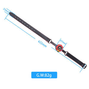 Alta calidad BDSM Bondage transpirable bola mordaza Rosa fetiche señoras juguetes sexuales ajustable boca mordida para adultos juguete sexual - Product Image 6