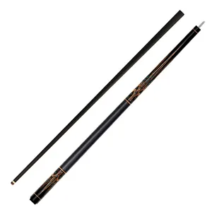 Luo Han No.37 Male Series Carbon Fiber 1/2 Split Snooker Pool Cue 12.4mm 12.9mm Factory Customizable OEM Customization Accepted