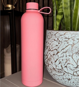 <b>Hot</b> Sale Custom Logo Modern Stainless Steel Vacuum Insulated Water Bottle for Gym & Back to School with Cleaning Brush - Product Image 4