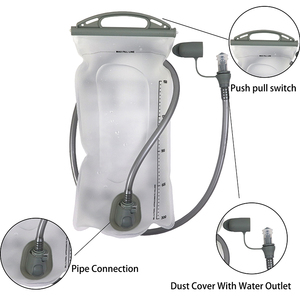 Bolsa de Agua OEM/ODM de 2L, 2.5L, 3L, Fabricada en EVA, PEVA, TPU, Libre de BPA, Depósito de Hidratación para Exteriores, Bolsa de Hidratación - Product Image 6