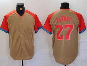 Custom World Baseball Classic Jersey Wholesale Plus Size Stripe <b>Polyester</b> <b>Shirt</b> Breathable with Embroidery Sublimation Printing - Product Image 5