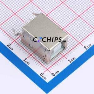 BX-TYPE-B-MZZ4P USB Connector Through hole Component (THT) Connector Type-B Female Through Hole 4P - Product Image 1