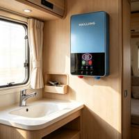 Chauffe-eau électrique à chauffage instantané – Modèle compact pour usage domestique, vente en gros directe usine, sans réservoir, pour cuisine et douche