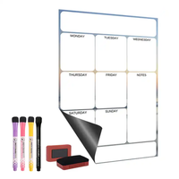 Tableau blanc magnétique effaçable à sec OUV pour cuisine et réfrigérateur