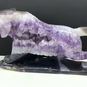 Bán Sỉ Đá Bán Quý Đá Mã Não Thạch Anh Tím Druzy Thủ Công Chạm Khắc Bằng Tay Hổ Địa KỸ THUẬT Mã Não Tự Nhiên Để Trang Trí Nhà Cửa - Product Image 6