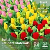 Tapis de désodorisation interactif pour chats et chiens, jouet doux pour la recherche de nourriture et l'entraînement en intérieur