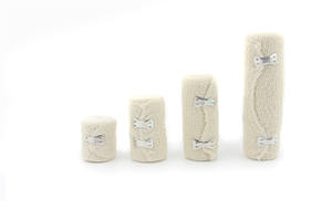 Bandes en crêpe à haute élasticité, 100 pièces, médical en coton - Product Image 6