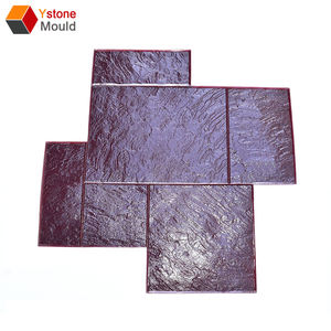 Tapis de tampons de béton flexible en polyuréthane, à motif de pierre, moules de tampons de sol - Product Image 5