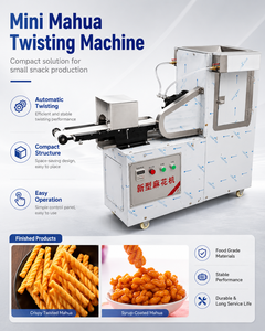 Máquina Pequeña para Hacer Mahua, Máquina Automática para Retorcer Masa con Cinta Transportadora para Panadería y Fábrica de Alimentos - Product Image 2