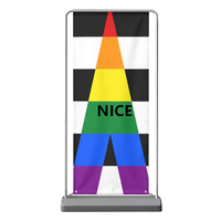 Toile de fond personnalisée à motif arc-en-ciel pour alliés LGBT, idéale pour les séances photo en studio et les aménagements de photobooth pour événements spéciaux