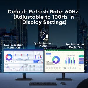 Moniteur de jeu Samsung <span class=keywords><strong>Odyssey</strong></span> S27D400GAC <span class=keywords><strong>27</strong></span> pouces 180Hz 2K 1ms GTG Fast IPS HDR400 Eye Care pivotant à hauteur réglable - Product Image 4