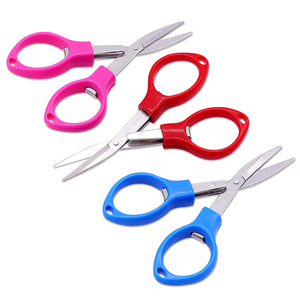 Stainless Steel Fishing Line Scissors Mini Folding Shears For Fishing Travel Use - Product Image 3