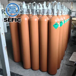 High Quality 50L 10m3 High Pressure Helium Gas Tank Helium Gas Cylinder Empty Gas Cylinder Price