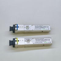 Módulo SFP Simplex SC Monomodo 1.25G de Fábrica, Tx1310nm Rx1550nm, Módulo Transceptor SFP BiDi de 3KM para Convertidor de Medios OLT