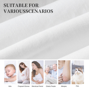 Bamboe Matrashoes Superzacht Hoogwaardig Groot Kingsize 3 Herbruikbare Trainingsbedpads Wasbaar Waterdicht - Product Image 2