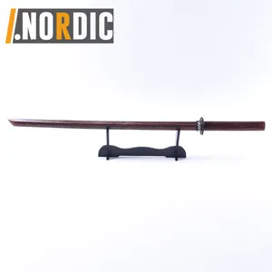 Espada de treinamento artes marciais de madeira, de bambu, espada de bambu katana, prática para iaido kendo e fencing japonês
