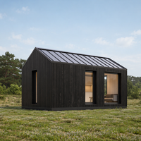 DYCE - Casas Prefabricadas de Acero de Lujo y Diseño Moderno, Tipo Contenedor, Desmontables, para Uso Hotelero, Diseño de Modelo 3D
