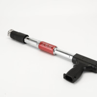 Pistolet à clous pneumatique en métal, pointe de tir épaissie, décharge automatique des scories, forte puissance, pénétration rapide, travaux sur béton, ODM/OEM