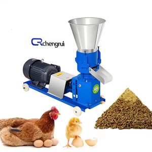 उच्च उत्पादकता 220v छोटे पैमाने पर फ़ीड प्रसंस्करण मशीन नए घरेलू उपयोग चिकन प्रजनन पुआल मकई पेलेटिज़र - Product Image 1