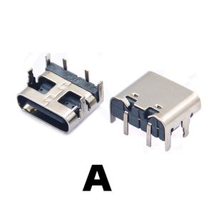 Connecteur femelle Type-C 2 broches, uniquement pour la charge, prise PCB à montage horizontal avec 4/2 broches pour montage traversant ou SMT - Product Image 4