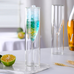 Meilleures ventes : Verres à champagne à <span class=keywords><strong>double</strong></span> paroi en cristal de 110 ml/4 oz, flûtes pour fête, bar, mariage - Product Image 4