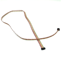 Usine OEM ODM pas de 2.54mm 10 fils IDC plat paire torsadée ruban câble flexible gaine PVC pas de 2.54mm utilisation par ordinateur d'en-tête IDC