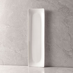 Sunijiuju — assiettes de table en forme de Rectangle, avec Logo personnalisé, pour les fêtes au Restaurant, Style japonais, service assiette à Sushi blanc - Product Image 4