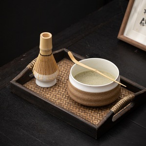 ที่จับเครื่องปั่นมัทฉะที่วางเครื่องปั่น, ที่วางเครื่องปั่นมัทฉะแบบดั้งเดิมเซรามิกเหมาะสำหรับชุดชามัทฉะชาญี่ปุ่นอุปกรณ์เสริม - Product Image 2