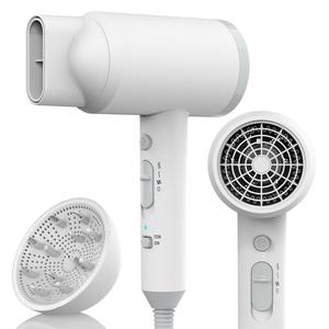 Ionic <strong>Hair</strong> <strong>Dryer</strong> with Diffuser, Powerful 1800W Blow <strong>Dryer</strong> for Women &amp; Men, Fast-Drying <strong>Hair</strong> <strong>Dryer</strong> with Nozzle for Home, Salon - Product Image 2