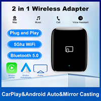2024 nouvelle mise à niveau filaire vers CarPlay sans fil et Dongle automatique Android avec AirPlay et MirrorCast pour les voitures avec CarPlay filaire OEM