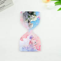 Logo personnalisé populaire sablier acrylique Quicksand liquide voyageur debout paillettes Anime faire votre propre conception