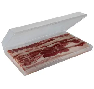 熟食培根保护塑料培根容器厨房肉保护储存容器肉冷切奶酪切肉保护多功能
