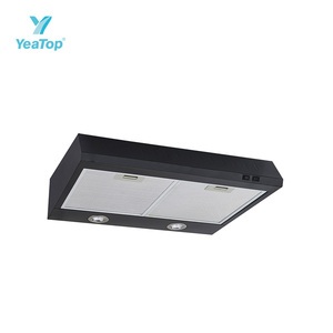 <span class=keywords><strong>Hotte</strong></span> de cuisine encastrable slim 90 cm en acier inoxydable avec éclairage LED et faible niveau sonore - Product Image 3