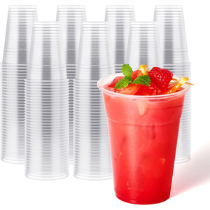 Vasos de PP Transparentes de Alta Calidad para Pedidos al por Mayor - Vasos Desechables para Bebidas para Restaurantes/Cafeterías - Product Image 5