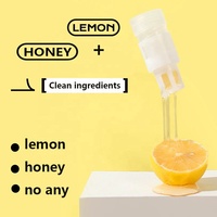 Tapa Dosificadora de Líquidos para Botellas de Agua, Limón, Miel, Bebidas, Sin Grasa Añadida, Envase para Jugos