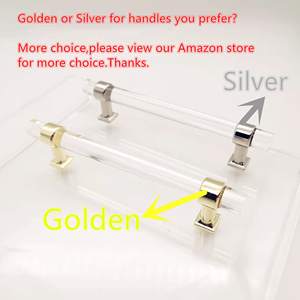 Baki bak mandi mewah, nampan mandi akrilik Caddy dengan pegangan perak untuk bak mandi, nampan penyimpanan bak mandi - Product Image 6