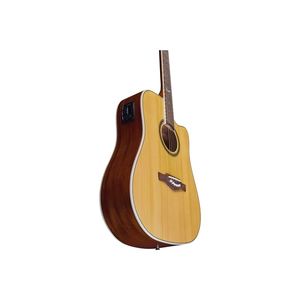กีตาร์ D100ce-NXT กีตาร์อะคูสติกธรรมชาติโก้เก๋ด้านบนมะฮอกกานีด้านหลังและด้านข้างไม้มะฮอกกานี roupana Fingerboard - Product Image 3