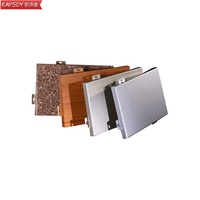 Muro cortina de panel perforado para fachada metálica de pared decorativa para chapa de aluminio aislada arquitectónica