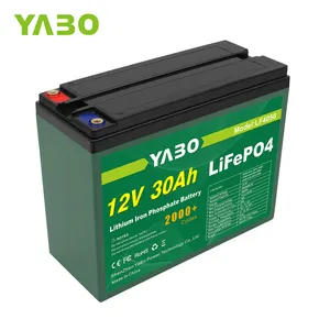Bán Hot Chất Lượng Cao 12V 30Ah LiFePO4 Pin Lithium Cho UPS Và Chiếu Sáng