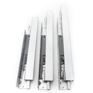 2 glissières de <span class=keywords><strong>tiroir</strong></span> télescopiques hydrauliques invisibles autobloquantes pliables Glissières de <span class=keywords><strong>tiroir</strong></span> sous montage Guides de <span class=keywords><strong>tiroir</strong></span> avec goupille - Product Image 5