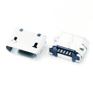 Conector USB micro5 hembra de 4 pines, 7.2mm, tipo B, acabado mate, conector de placa, venta directa de fábrica - Product Image 2