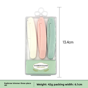 <span class=keywords><strong>Cuchilla</strong></span> de Afeitar Plegable de Acero Inoxidable con Logotipo Personalizado, <span class=keywords><strong>para</strong></span> Depilar <span class=keywords><strong>Cejas</strong></span>, con <span class=keywords><strong>Cuchilla</strong></span> Micro-Guard, Herramienta de Afeitado <span class=keywords><strong>para</strong></span> Recortar <span class=keywords><strong>Cejas</strong></span> - Product Image 6