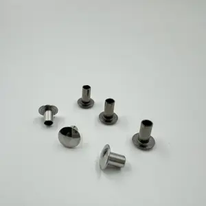 Factory Direct Custom Aluminium Stainless Steel 316 Anodized Solid Rivet Semi Tubular Rivet Pop Blind Rivet